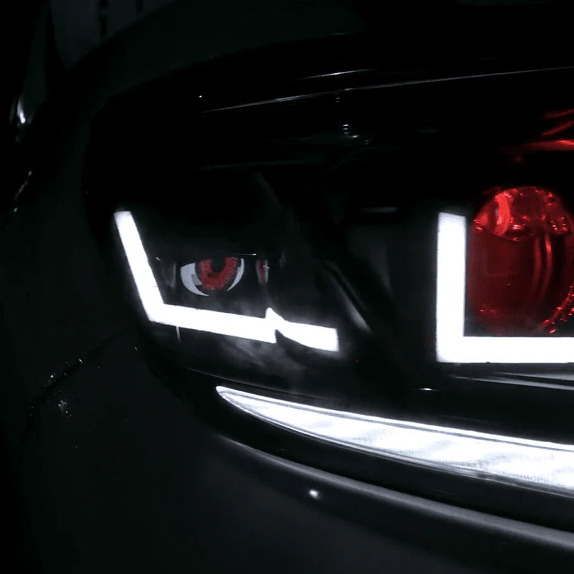 Dynamic Demon Eye Car Headlight