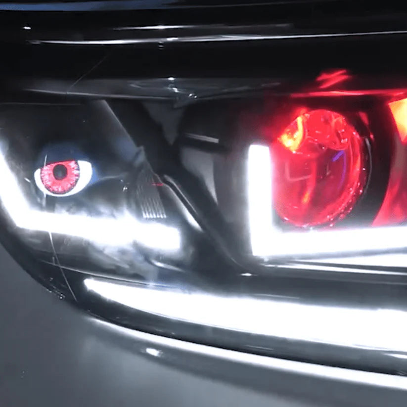 Dynamic Demon Eye Car Headlight
