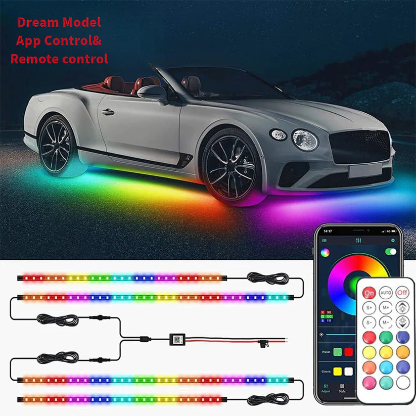 Car Underbody LED Ambient Light Kit