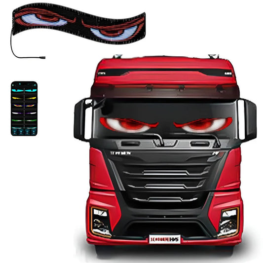Programmable LED Display Demon Eye Light