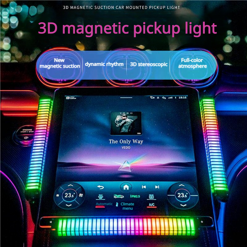 RGB Voice-Activated LED Ambient Light