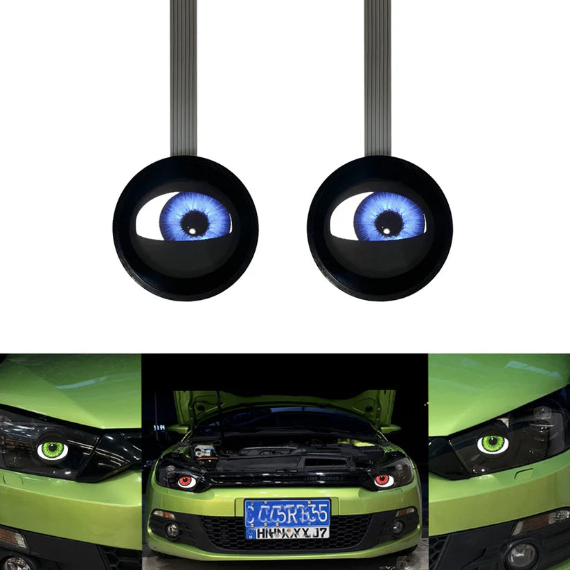 Dynamic Demon Eye Car Headlight