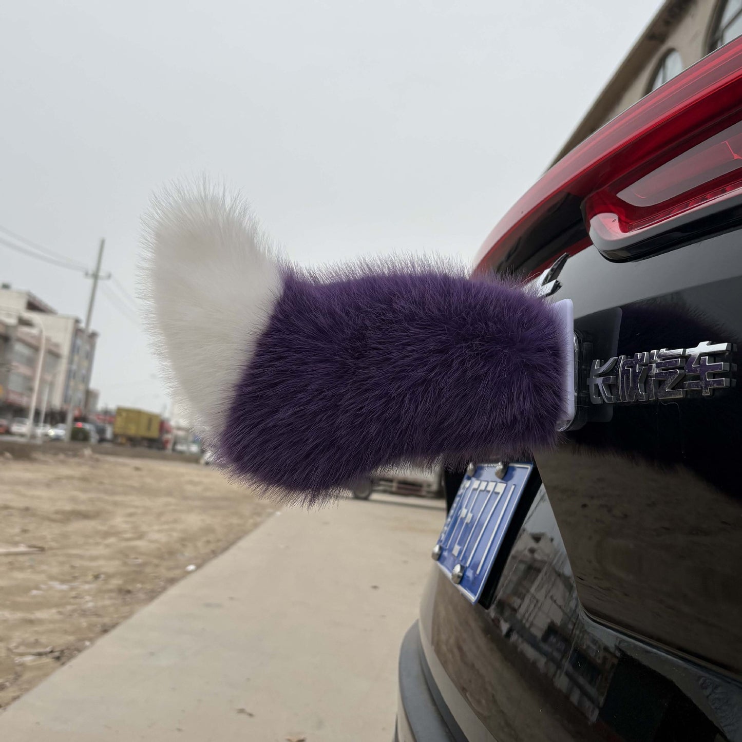 Moving Plush Car Tail Decoration