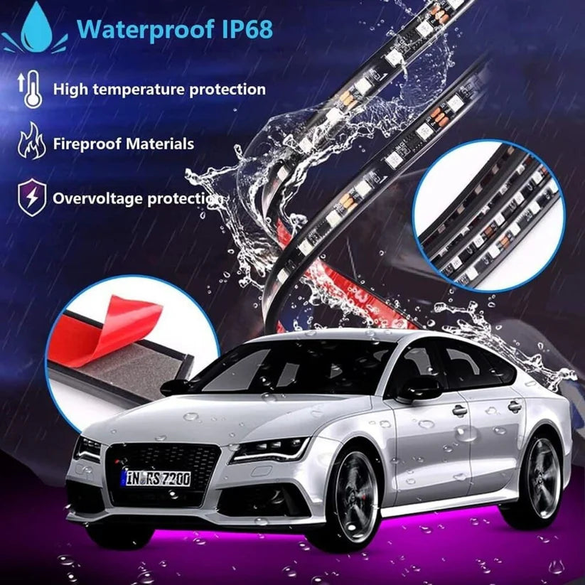 Car Underbody LED Ambient Light Kit