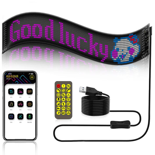 Programmable LED Display Demon Eye Light