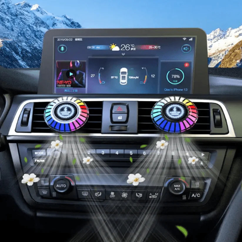 Car RGB Ambient Light Air Vent Diffuser