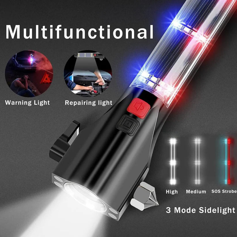 Multifunctional LED Car Emergency Flashlight