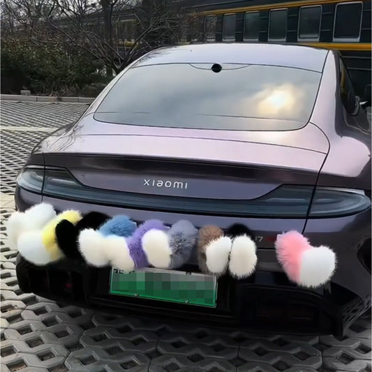Moving Plush Car Tail Decoration