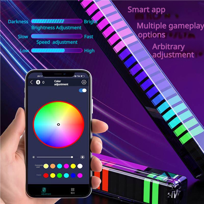 RGB Voice-Activated LED Ambient Light