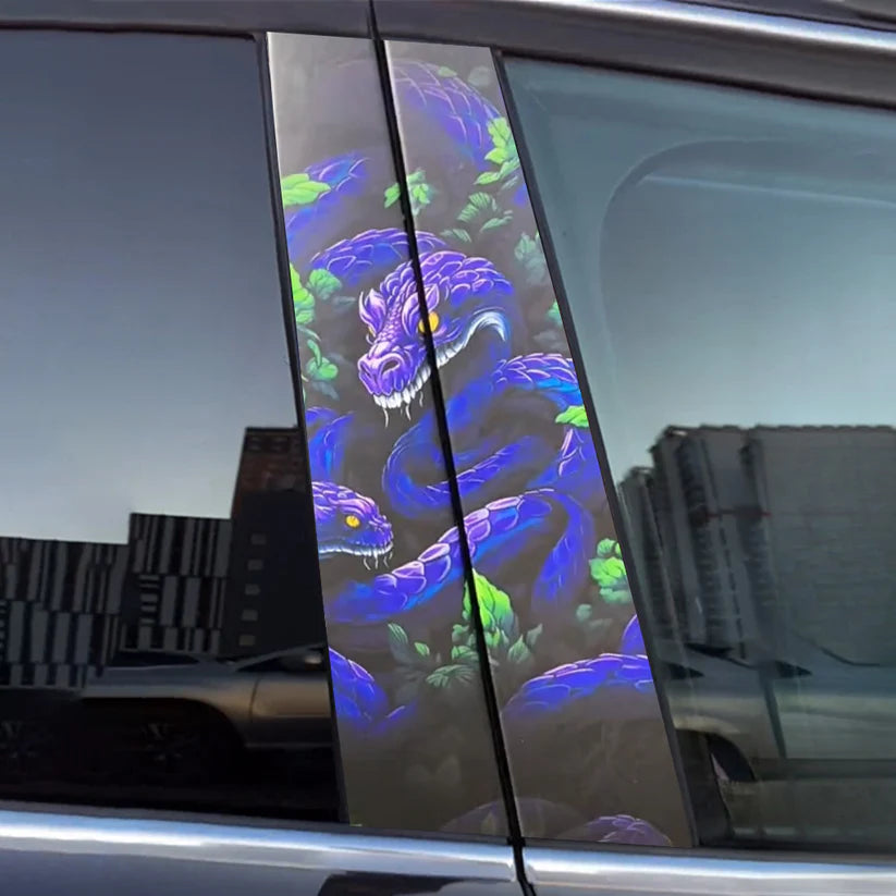 Autocollant de voiture animaux cool