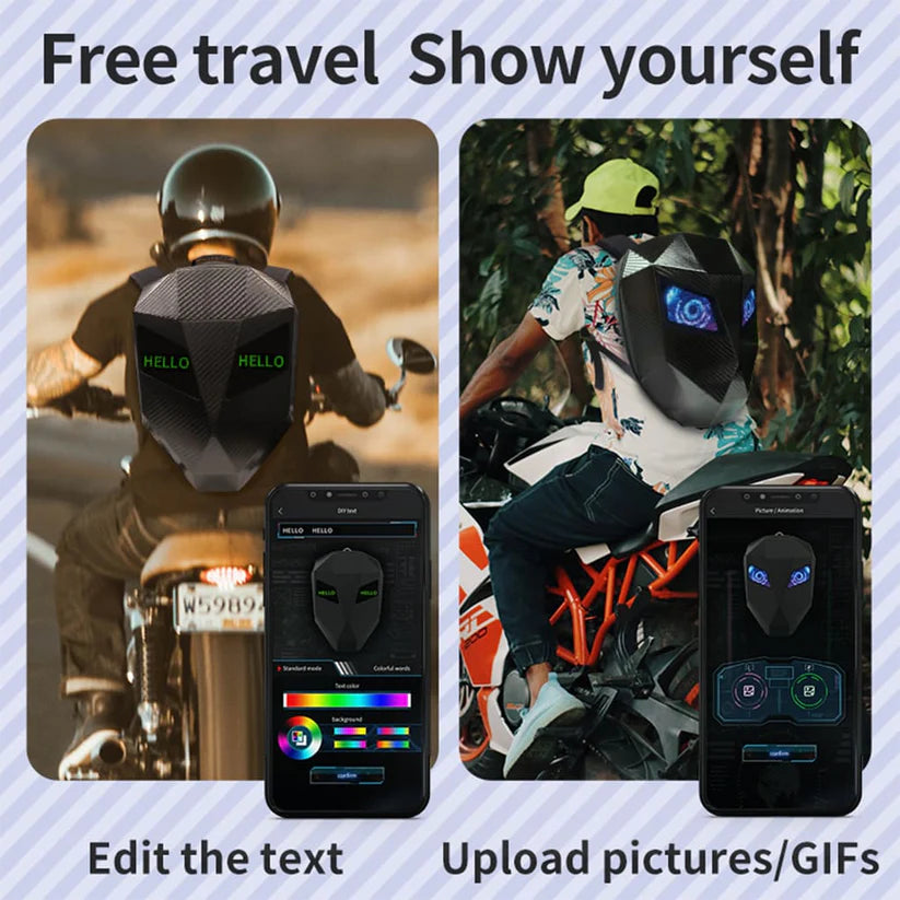 Dynamic LED Knight Backpack