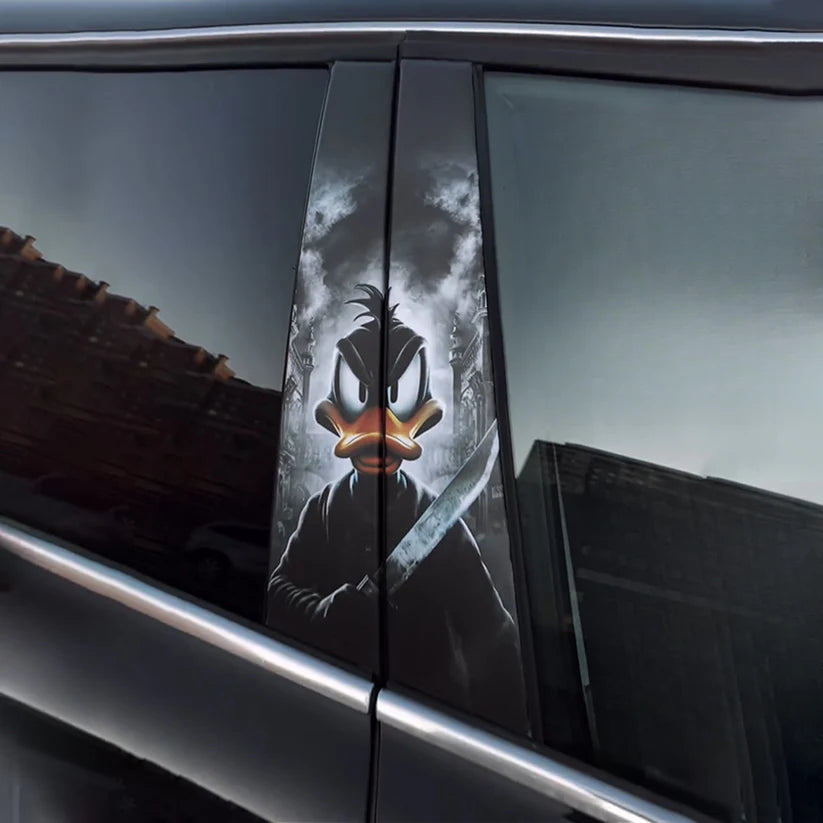 Autocollant de voiture animaux cool