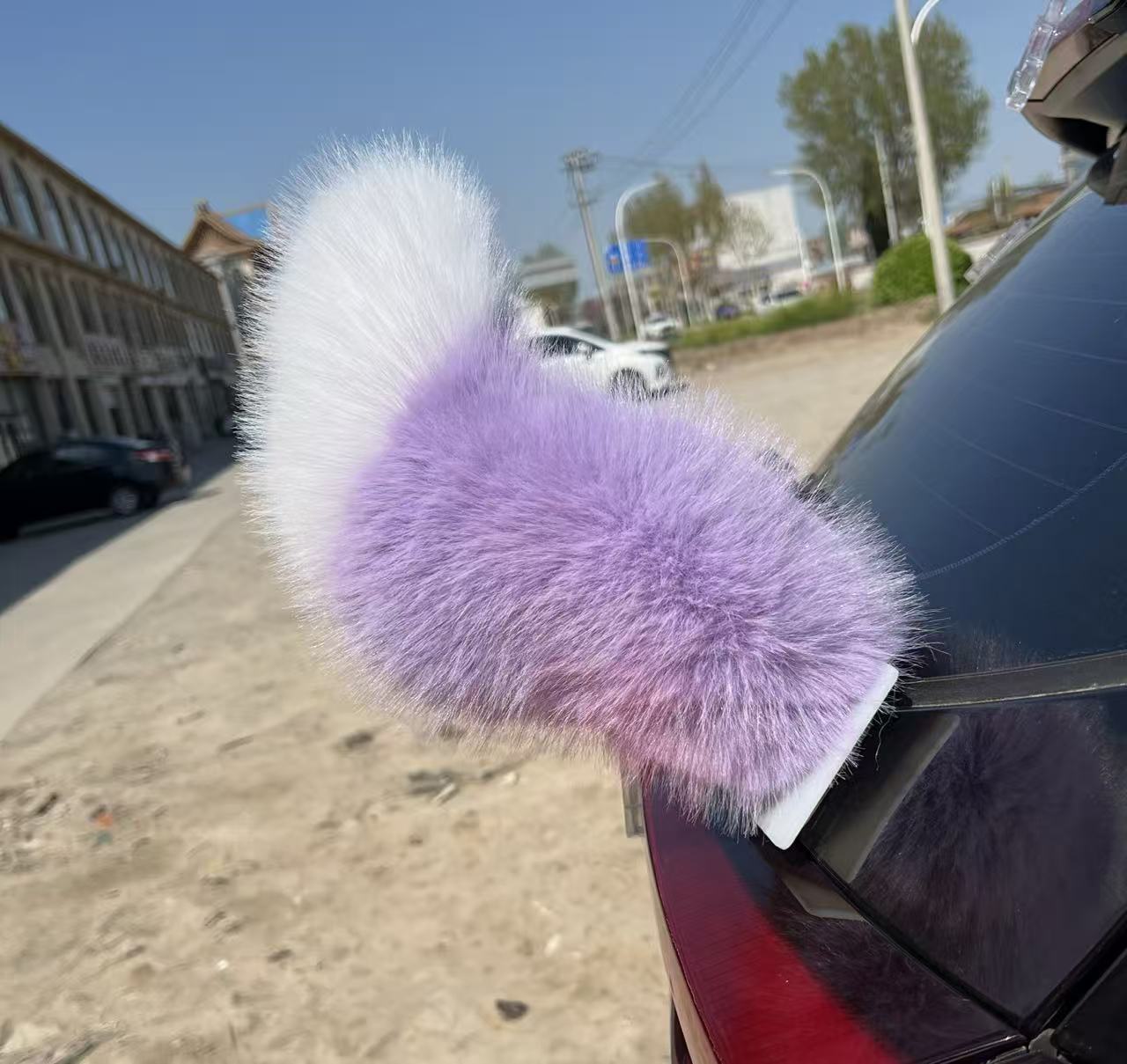 Moving Plush Car Tail Decoration