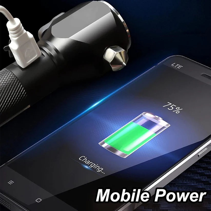 Multifunctional LED Car Emergency Flashlight