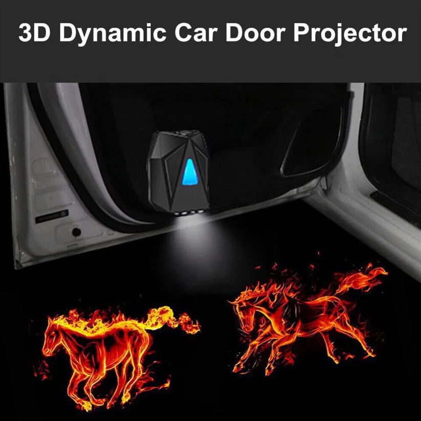 Éclairage dynamique de portière de voiture