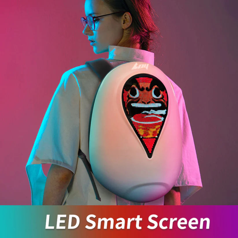 Programmable Personalized LED Backpack