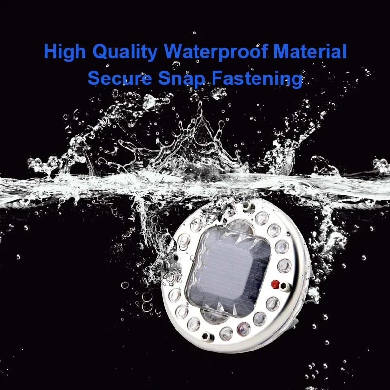 Éclairage de roue de voiture solaire RVB