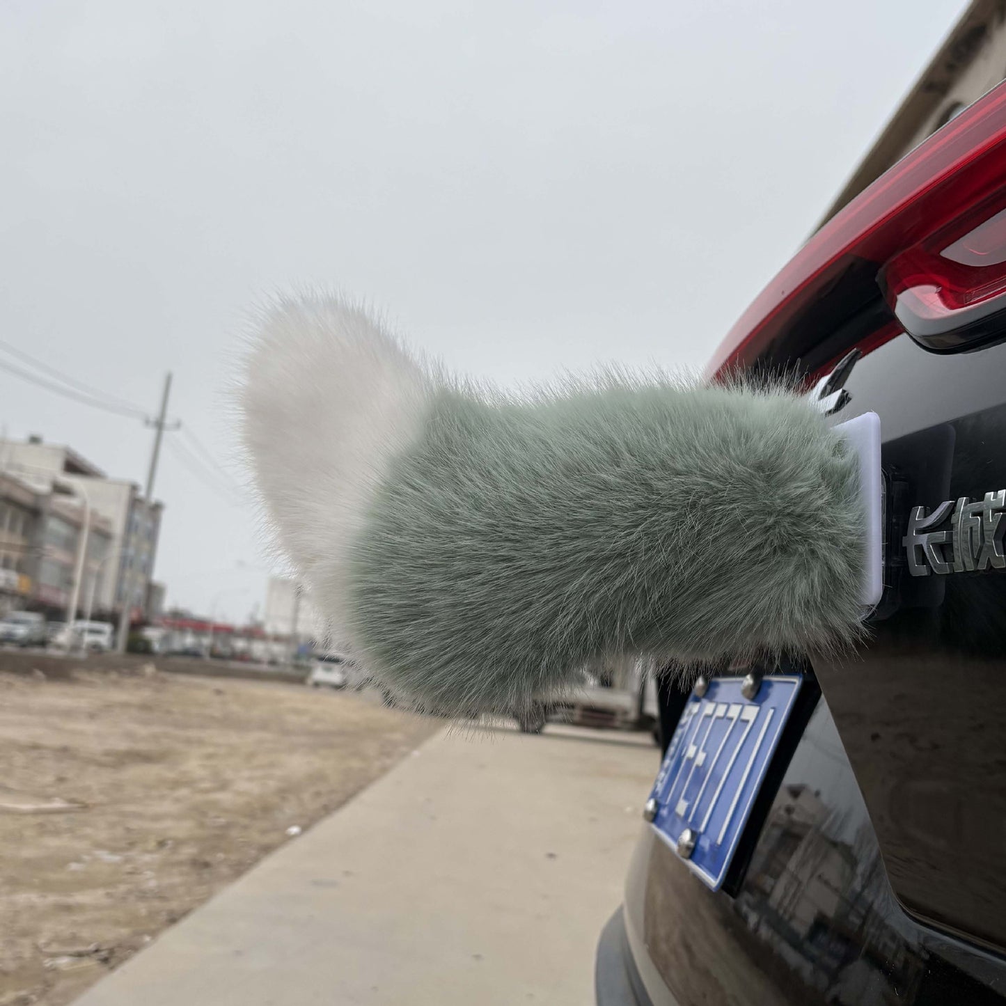 Moving Plush Car Tail Decoration