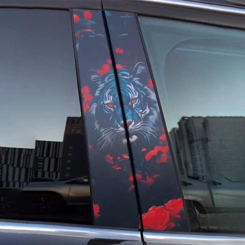 Autocollant de voiture animaux cool