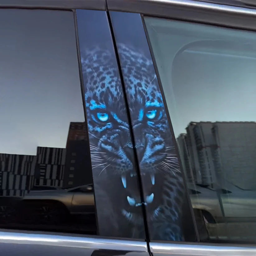 Autocollant de voiture animaux cool