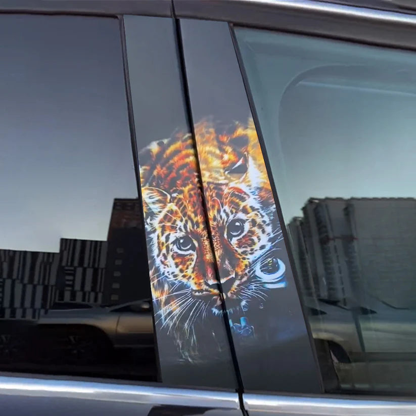 Autocollant de voiture animaux cool