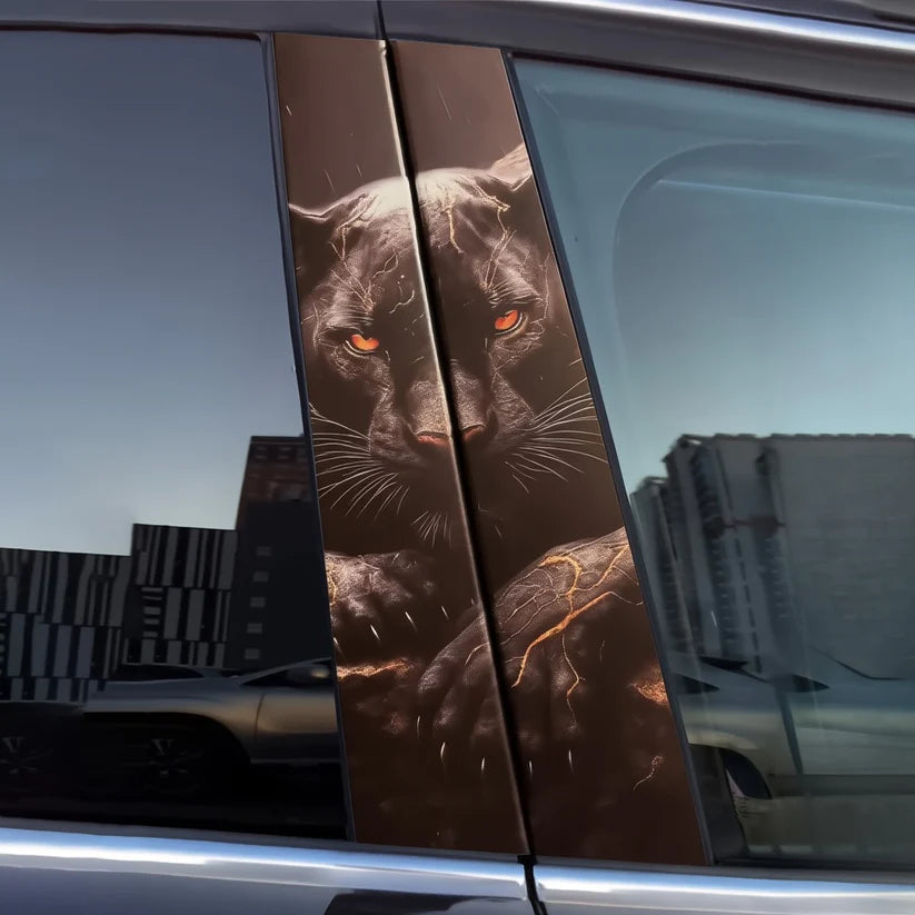 Autocollant de voiture animaux cool