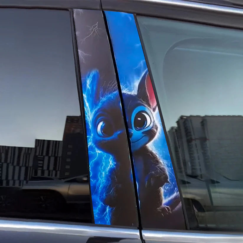 Autocollant de voiture animaux cool