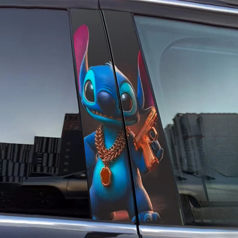 Autocollant de voiture animaux cool