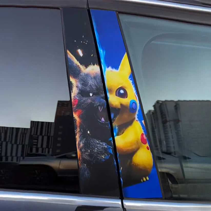 Autocollant de voiture animaux cool