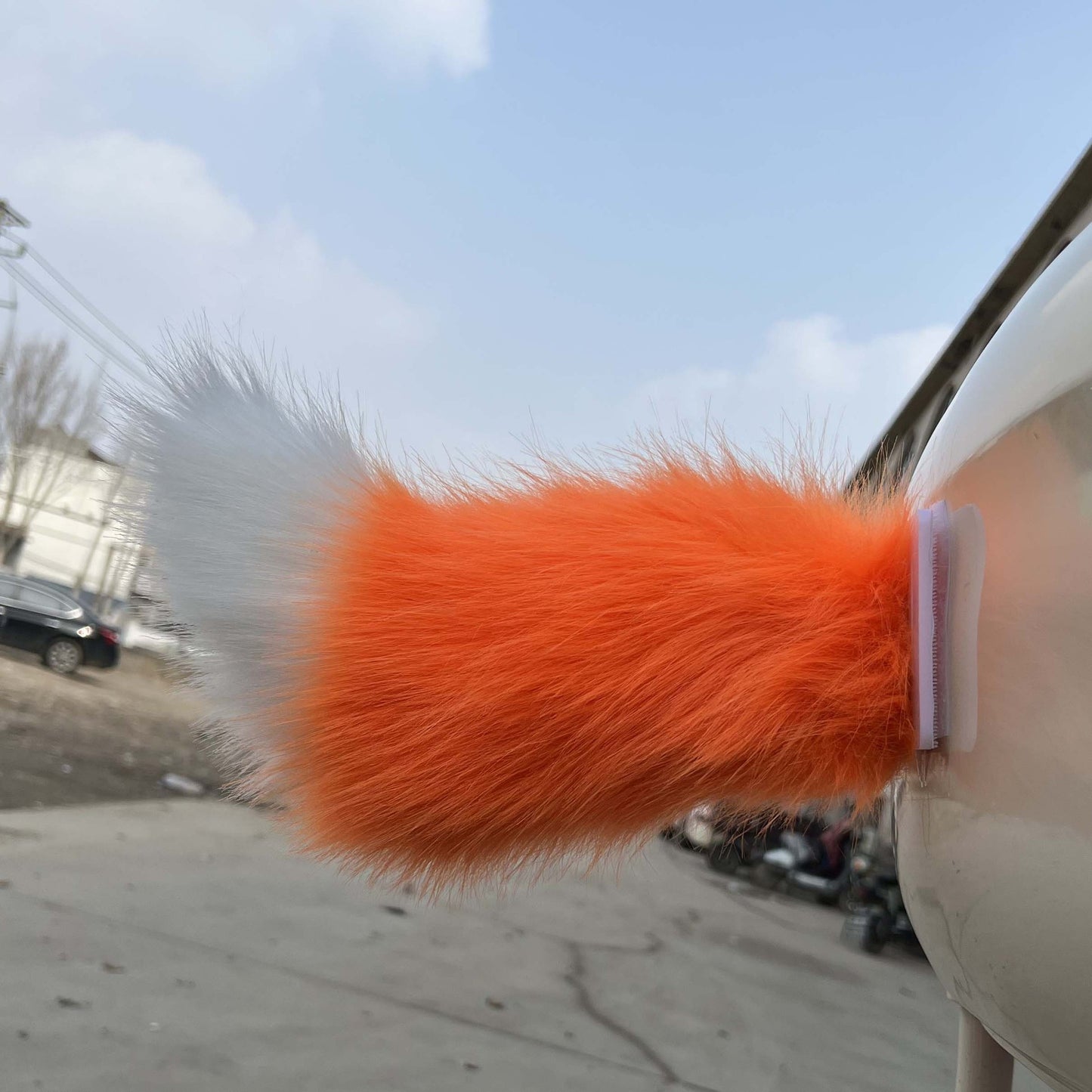 Moving Plush Car Tail Decoration