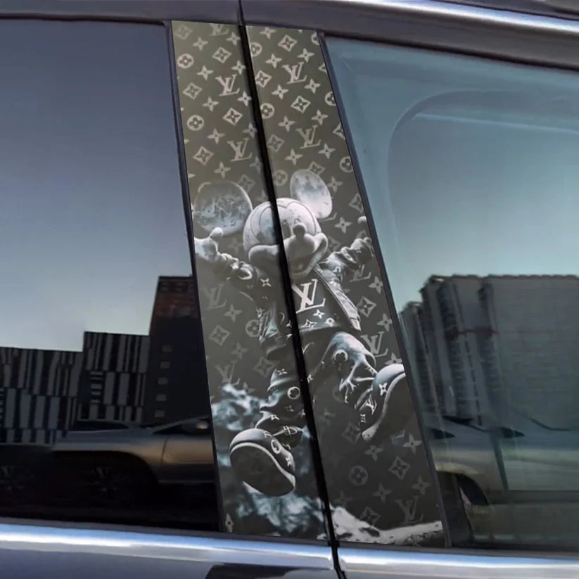 Autocollant de voiture animaux cool